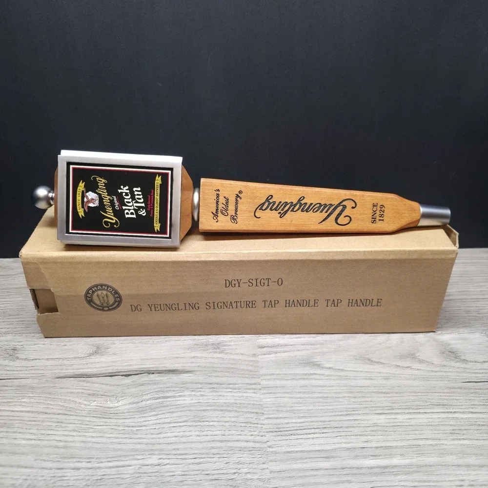 Yuengling Black & Tan Beer  3-Sided Beer Tap Handle - 13